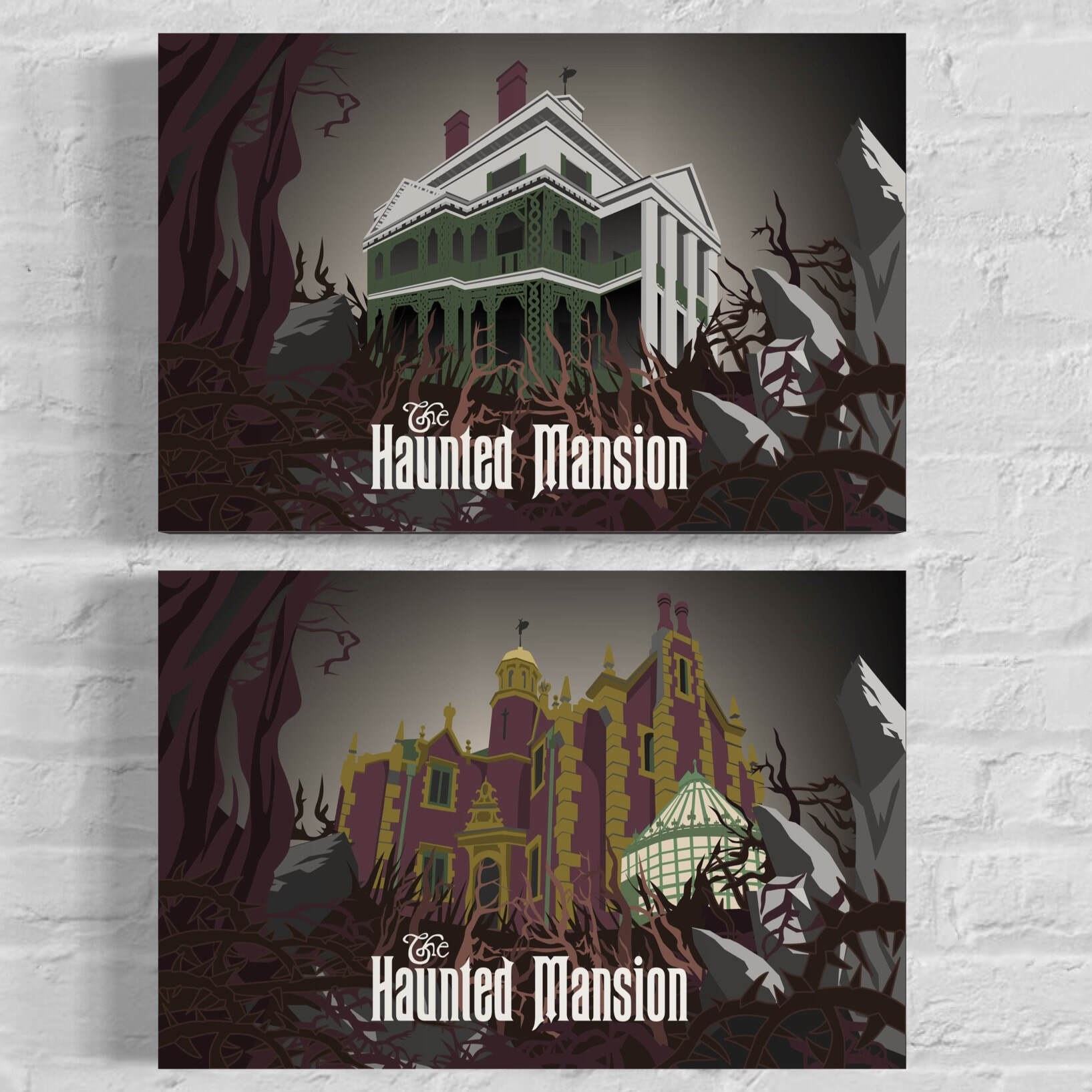 Haunted Mansion Artwork | At Home Imagineering